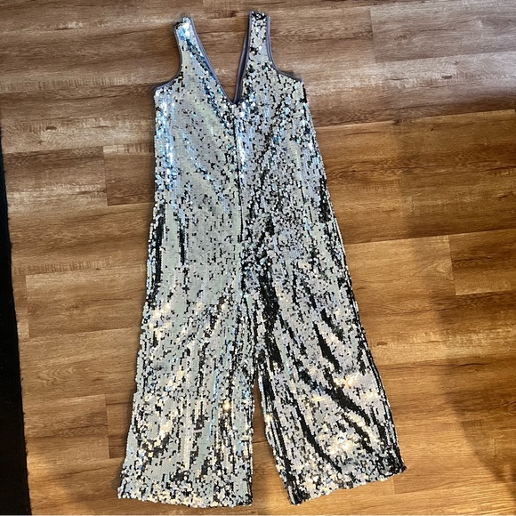 Maeve Royale Sequined Jumpsuit - Picture 2 of 4